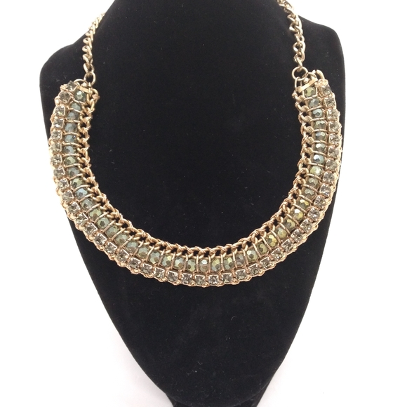 Accessorize London collar style statement necklace - Picture 1 of 16